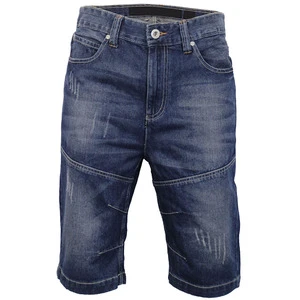 Men's Vintage Light Wash High Waist Woven Denim Shorts Wide Leg Casual Sport Windproof Winter Autumn