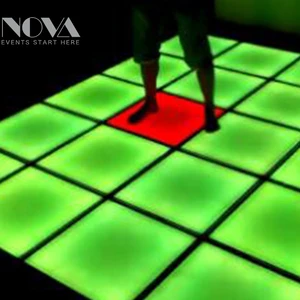 Nova Hot Sale Interactive LED Rainbow Dance Floor