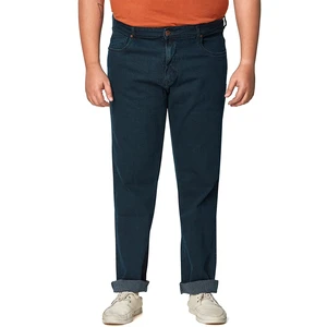 Plain Dyed Quick Dry Men Plus Size Straight Jeans-100% Original Denim Customized OEM/ODM Service wholesale rate breathable