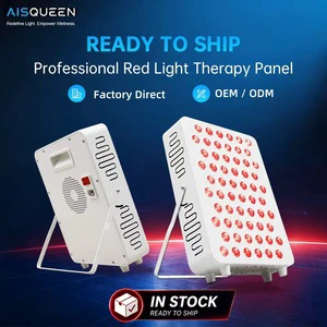 Portable Red Light Therapy LED Panel 660nm 850nm In Stock Wellness Light Device Factory Direct
