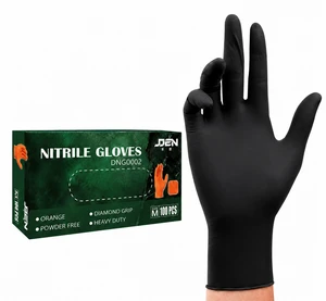 Black Nitrile Gloves Pure Food Grade Powder Free Nitrile Gloves Cheap Bulk Nitrile Gloves