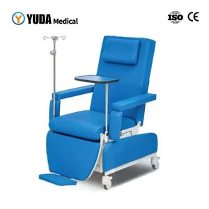 Portable Adjustable Comfortable Dialysis & Phlebotomy Treatment Chairs For Blood Collection In Clinics