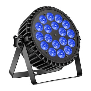 U`King Aluminum Shell 200W Stage Lighting DMX512 Control 4 In 1 Slim RGBW LED Par Lights For DJ DISCO Party Nightclub Lamp