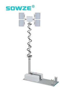 3.5 Meters 4*150W Telescopic Light Tower