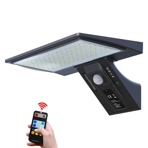 Intelligent Induction LED Solar Wall Lamp IP65 Waterproof Motion Sensor Li-ion Battery Outdoor Garden Light Zero Light
