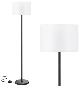 LED Floor Lamp Simple Design Modern Floor Lamp with Shade Tall Lamps for Living Room Bedroom Office Dining Room Kitchen