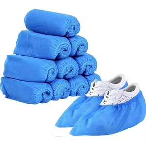 low price wholesale disposable safety protective fabric shoe cover waterproof boots cover for hospital