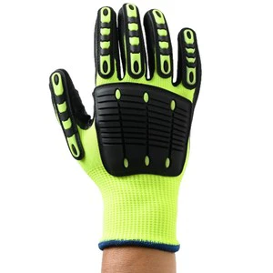 FactoryDirect Wholesale TPR Anti-Impact Wear-Resistant Anti-Cutting Tear-Resistant Non-Slip Multifunctional ANSI/ISEA Cut Gloves