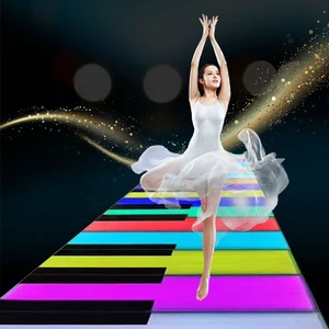 Outdoor Party Event Night Club Led Lighting Dance Giant Floor Piano Dance Floor