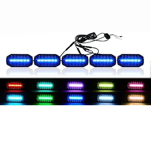 Maiker New Front RGB LED Grille Light for Jeep Wrangler JL & Gladiator JT 2023 2024 Upgrade with 100% Fitment