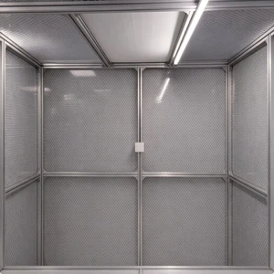 Metal Modern Lab Table Clean Room Container with Adjustable Drawers and Customizable Drawings for Hospital & School Use