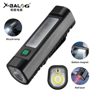 Multifunctional Rechargeable Bicycle Light Magnetic Mount Waterproof Headlight For Mountain/Road Bikes Camping Portable Outdoor
