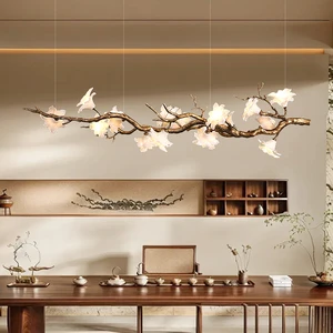Zen New Chinese Pendant Light, Vintage Wabi-Sabi Lamp For Dining Table, Bar Counter, Homestay, Designer Creative Custom Lighting