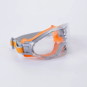SHENHAO Eye Protection Transparent PVC Frame Anti-Scratch Dust-Resistant Safety Glasses Goggles for Construction Industrial