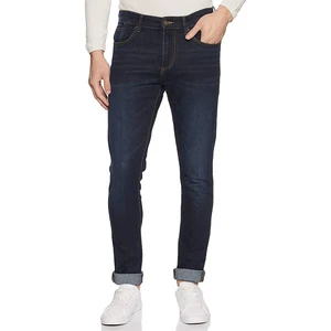 Custom Streetwear Men's Jeans Pant Casual Tapered Jeans Slim Fit Denim Pant For Men Skinny Jeans Trouser