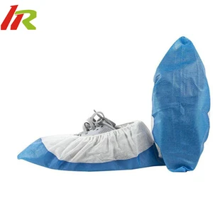 HR Disposable Shoe Boot Covers Waterproof Slip Resistant Shoe Booties Durable Boot Shoes Cover
