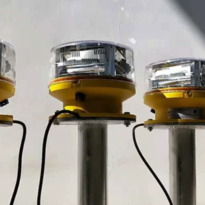 Medium Intensity L864 Obstacle Lamp Aviation FAA Type B Obstruction Lights Flashing Red Color Beacon Signal Lamps