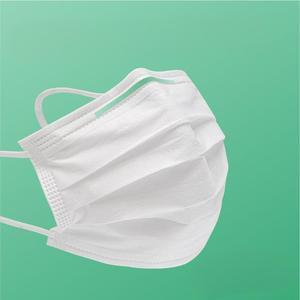 Disposable Face Mask 3 Layer White Breathing Protective Safety Mask