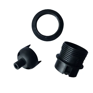CE VDE SAA Light Bulb Socket Vintage Light Holder Plastic Lamp Holder E27 Black White