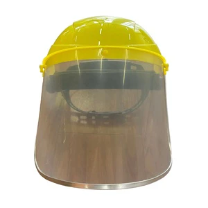 Protective Face PP Shell PVC Shield Mask Explosion-Proof Impact Resistant Mowing Shield