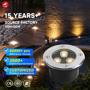 Led Waterproof Garden Inground Uplight Landscape Light Outdoor IP67 Underground Lights Deck Light Garden Lamp