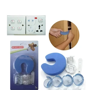 Baby Safety Door Guard Plug Protector Corner Protector Set
