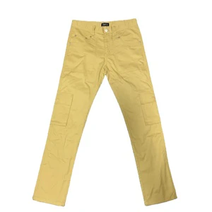 DENIMGUYS Men Pants and Trousers Skinny Slim Fitting Men Chino Yellow Khaki Jogger Trackpants Men's Cargo Pants