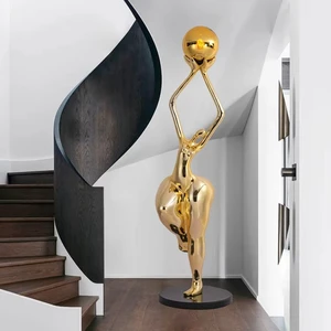 High Quality Standing Hotel Living Room Nordic Modern Luxury Corner Light Minimalist Designer Art Decoration Led Floor Lamp