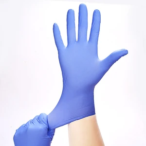 Nitrile Gloves Personal Protective Equipment Dust-free Disposable Work Gloves