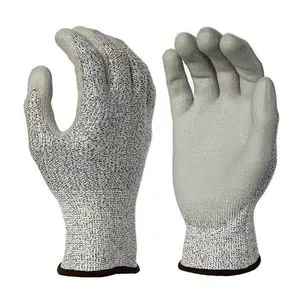 Chited Work Safety Glove HPPE PU Coated Cut Resistant Level 5 4X43C Anti-Cut Function