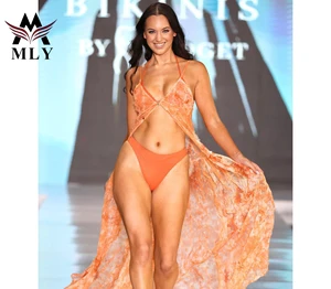 MLY Lace Sexy Beach Cover Ups See-Through Sun Protective Beach Long Causal Cardigan Beach Dresses