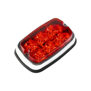 Haibang New Square Emergency LED Light Blue Ambulance Side Surface Mounting