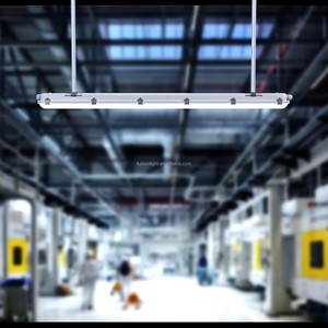 20/40/60W 1.5M IP65 Waterproof LED Light Fixture with Motion Sensor Linkable & Emergency Optional