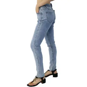 Premium Womens Denim Jeans High Waist Stretch Casual Fashion Pants Breathable Slim Fit Everyday Wear