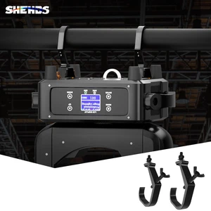 Shehds Stage Joint for Par Light Hook Beam Wash Spot Moving Head Light Clamp Hook Aluminum Folding Hooks for Stage Lighting