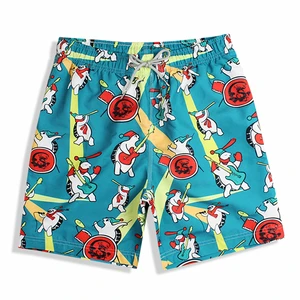 High Quality Beach Shorts Men Swimming, Custom Beach Trunks, Floral Printed Women Swim Shorts