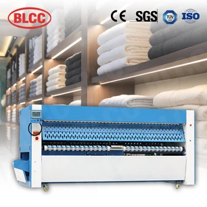 Factory Supply Industrial Washing Auxiliary Equipment Laundry Folding Machine for Cloth Towel Bedsheet 3300mm Length