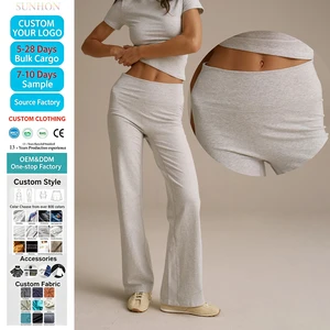 Women's High Elasticity Waist Yoga Pants Solid Color Fast Drying Four Way Stretch Tight Full Length Moisture Spandex Seamless