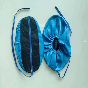 ESD Shoe Covers Conductive Polyester Cleanroom Boots Cover Static Safety