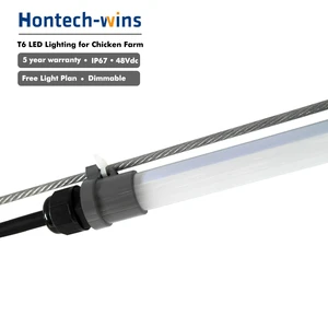 Poultry Farming Lighting Equipment Dimmable T5 Led Tube Lamp for Chicken Cages