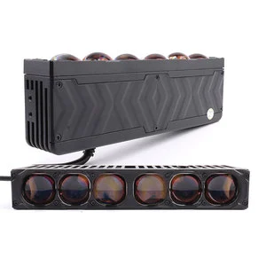 LED Grille Light 150W 6500K Car Front Grill Lamp Waterproof Offroad Driving Light 6 Lens Led Lens for Truck SUV Pickup 4WD