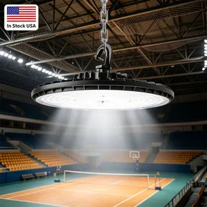 In Stock USA UL LED High Bay Light 100W 150W 160W 210W LED Hanging HighBay Light for Warehouse Workshop Factory