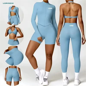 Gym Activewear Workout Sports Yoga Wear Comfortable Fitness Women Yoga Sets Seamless Custom Gym Set