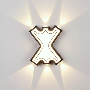Modern Aluminum Outdoor Wall Light IP65 Waterproof LED Wall Lamp for Garden & Yard