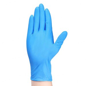 AmpsafeX Thick Cut Edge Elastic Disposable Nitrile Gloves Latex-free Protective Safety Gloves for Painting Food Service Cleaning