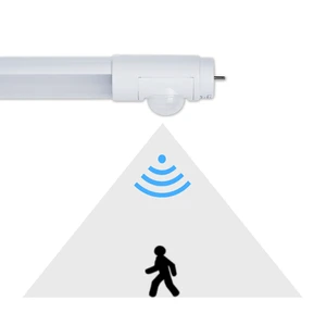 Car Park Energy Saving Lighting Solutions Smart PIR Microwave Motion Sensor Control T5 T8 LED Tube Lights