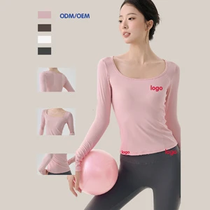 Naked Feel Yoga Top Women Breathable High Stretch Flattering Fit Slim Fit for Yoga and Fitness OEM Manufacturer