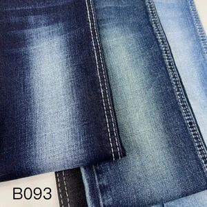 Yaofa B093 Blue Dyed Tricot Special Weaving Twill Warp Slub Shrink-Resistant 360gsm Medium Weight Cotton Denim Fabric Men's Bag