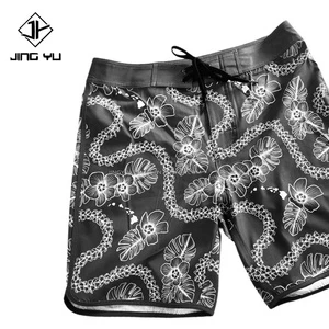 Quick Dry Short Mens Beach Swim Shorts Plus Size Printed Waterproof Swim Trunks Swimming Bathing Suits for Men