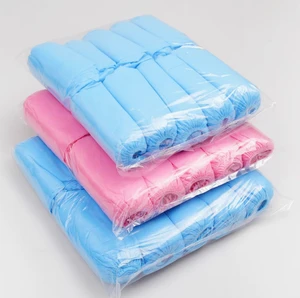 Disposable Anti-Slip Dustproof Medical Safety Shoe Covers Waterproof Non-Woven Lab Home Use